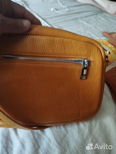 Сумка кросбоди нат. кожа