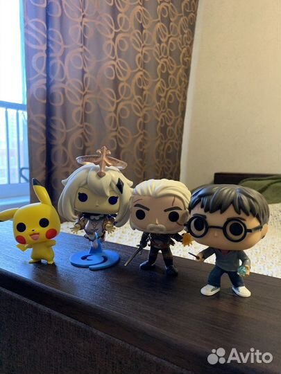 Фигурки Funko Pop: Ведьмак, Поттер, Пикачу, Паймон