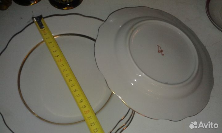 Тарелки дулево СССР набор из 4шт, 4 набора