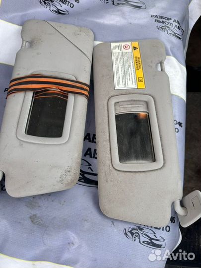 Козырьки солнцезащитные Renault Fluence 1