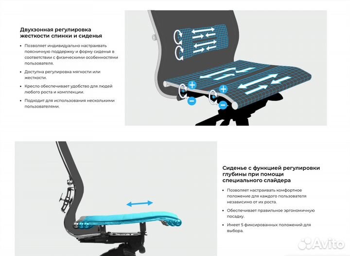 Кресло компьютерное Metta Samurai S-3.05 mpes