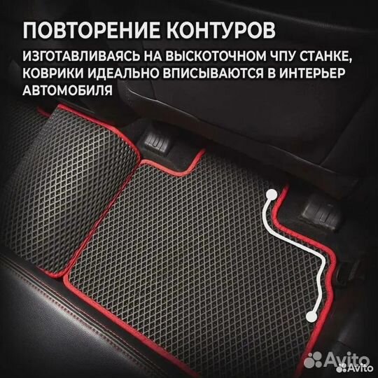 Коврики эва в салон автомобиля Skoda rapid 3