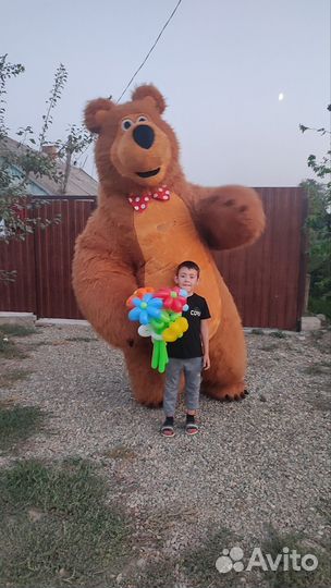 Белый Мишка и Чебурашка