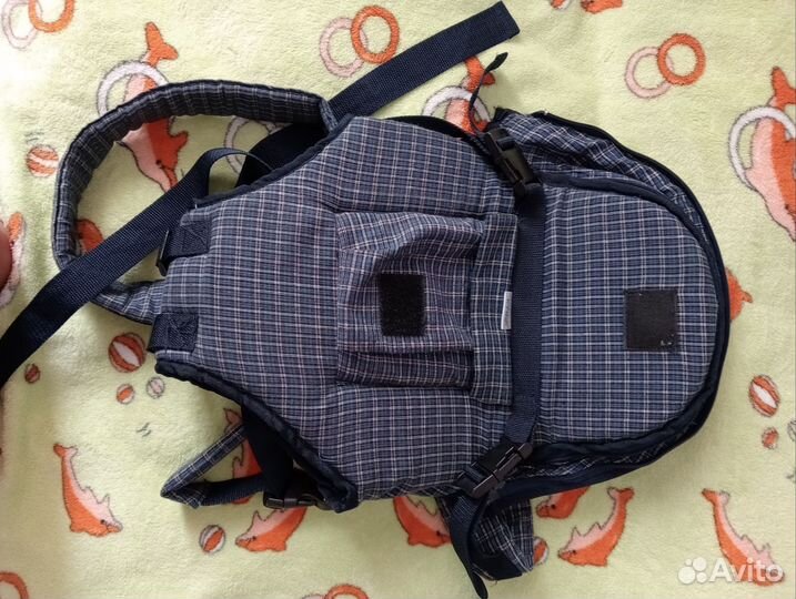 Слинг Эрго-рюкзак кенгуру(переноска)