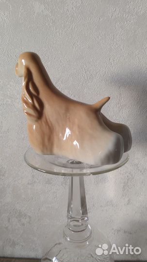 Статуэтка фарфоровая лфз Собака