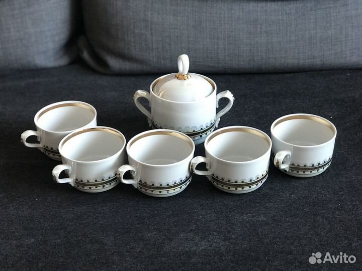 Остатки чайного сервиза, Бориславский фз, СССР