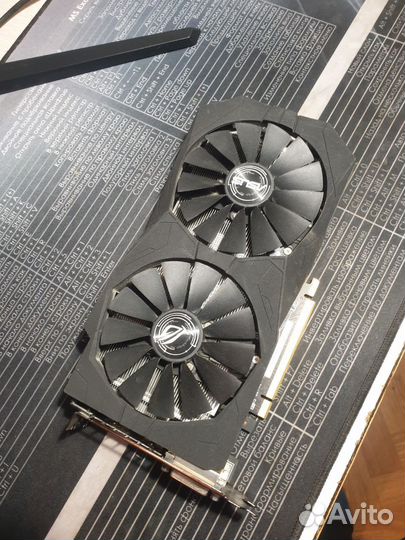 Видеокарта Asus rog strix rx 470 4gb