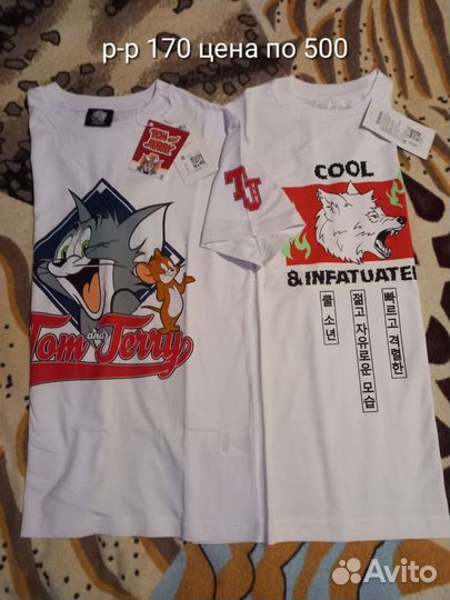 Футболки 158-164,170(42).шорты 164