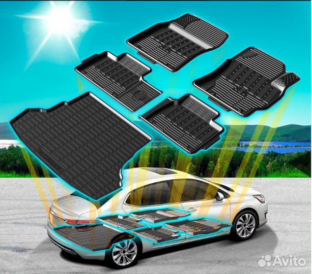 Коврики Nissan X Trail 2000-2006