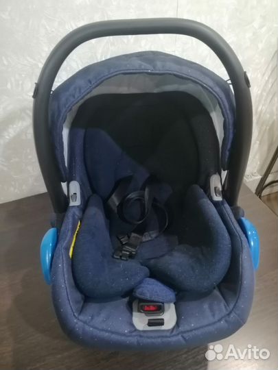 Автолюлька Адамекс от 0+ с адаптерами для коляски