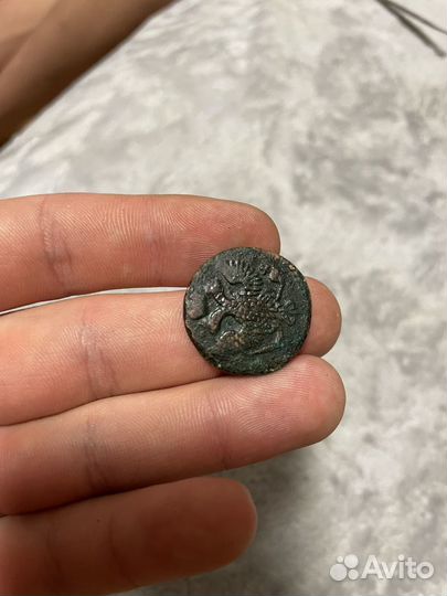 Деньга 1745 г