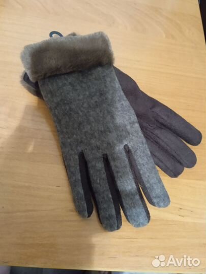 Перчатки женские, тёплые