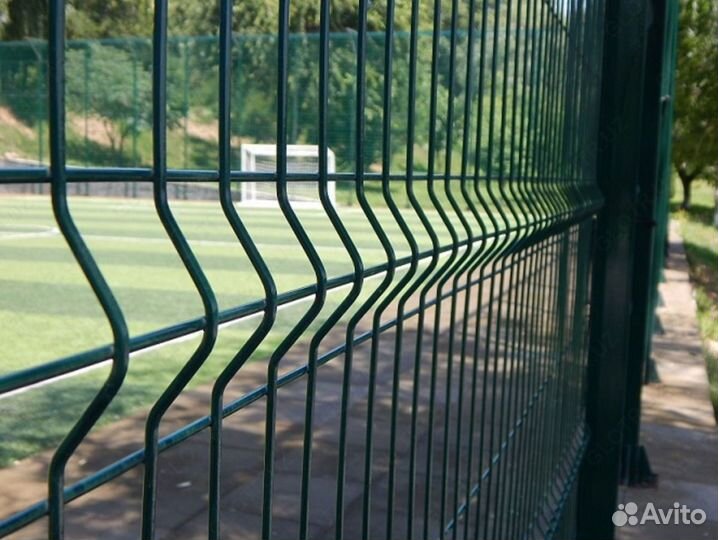 Забор сетка 3D