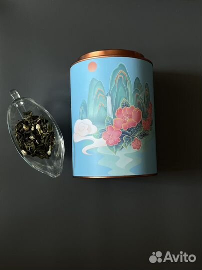 Китайский зеленый чай с жасмином