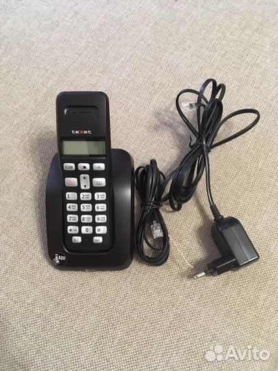 Радиотелефон texet (глючит экран)