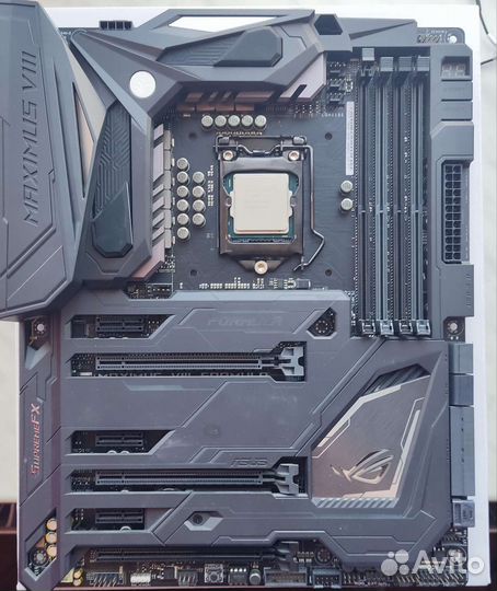 Материнская плата asus Maximus viii Formula