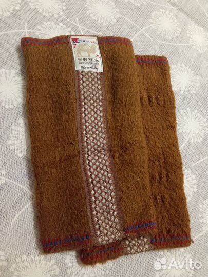 Наколенники из верблюжьей шерсти