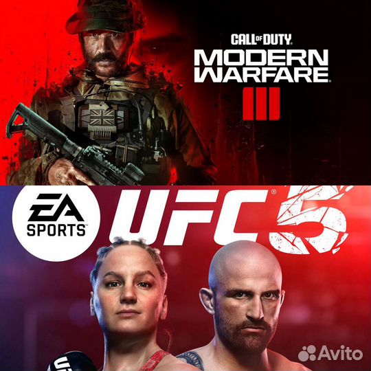 Call of Duty: Modern Warfare 3, UFC 5, юфс 5, PS