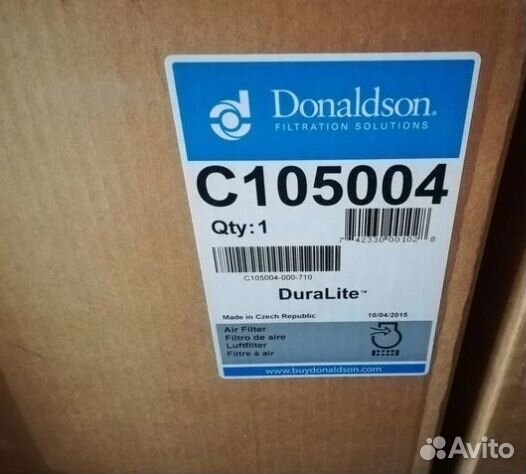 Воздушный фильтр Donaldson C105004