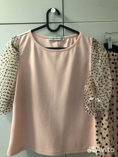 Блузка и юбка(костюм) L 46-48 размер