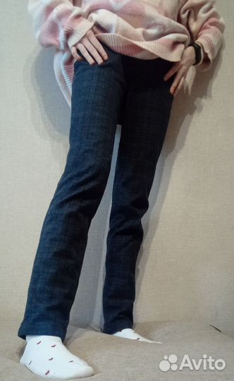 Утеплённые брюки/школьные брюки