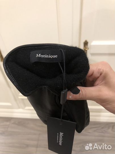 Мужские кожаные перчатки