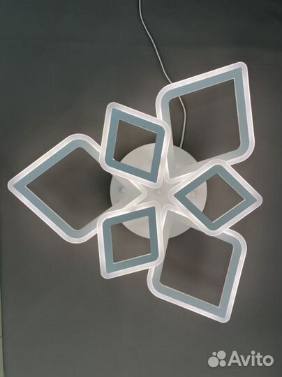 Люстра светодиодная Лазурь 114W 2700K-6400K Пульт