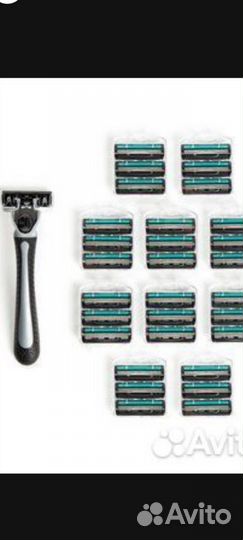 Станок для бритья 32 шт лезвия кассеты, подарок