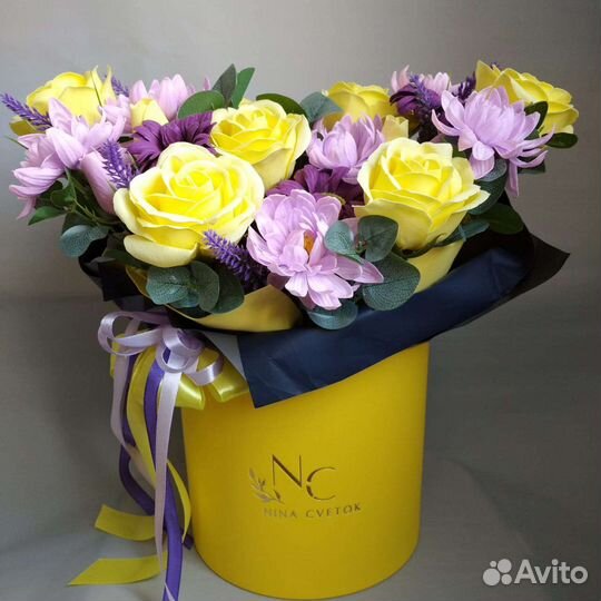 Цветы из мыла