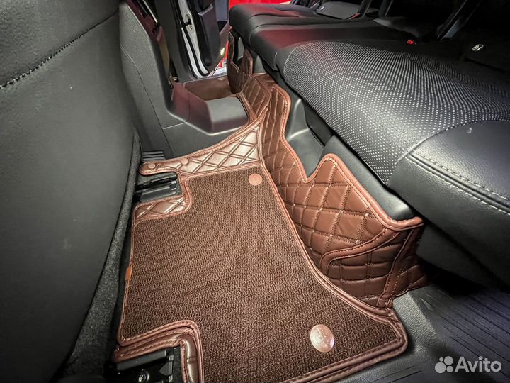 3Д коврики toyota prado 250