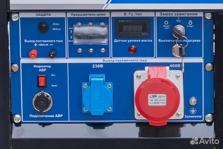 Дизельный генератор 6 кВт TSS SDG 6000EH3A