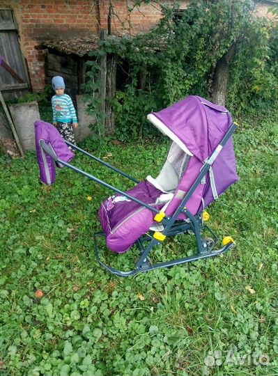 Санки коляска