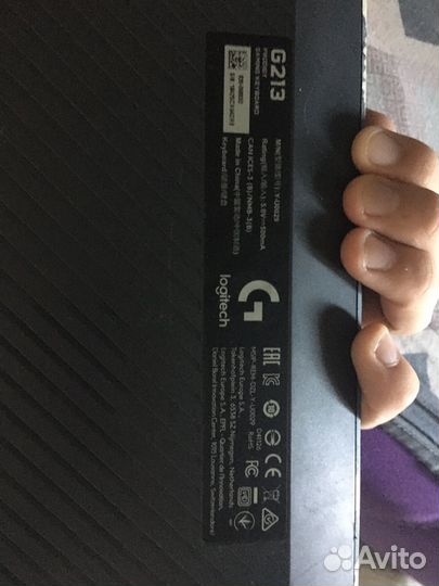 Клавиатура logitech G213