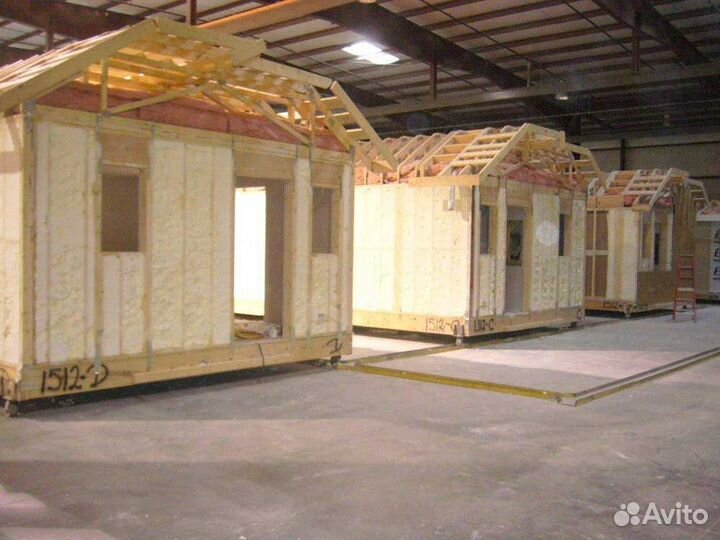 Утепление пенополиуретаном складов/ангаров