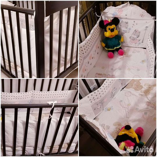 Защитный бортик на кровать