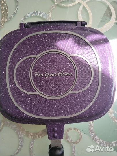 Сковорода гриль двухсторонняя