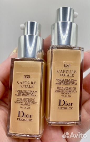 Dior Capture Totale тон. Сыворотка 030; 040