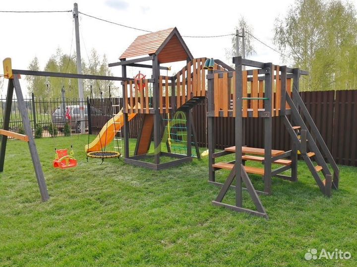 Детская площадка Панда Фани Мостик