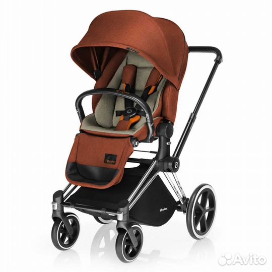 Детские коляски 3 в 1 Cybex Priam Lux Platinum