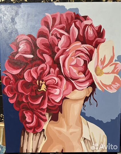 Готовые картины по номерам раскрашенные