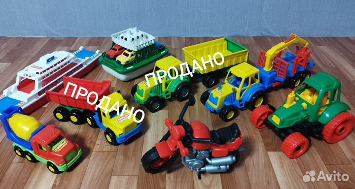 Машинки Полесье