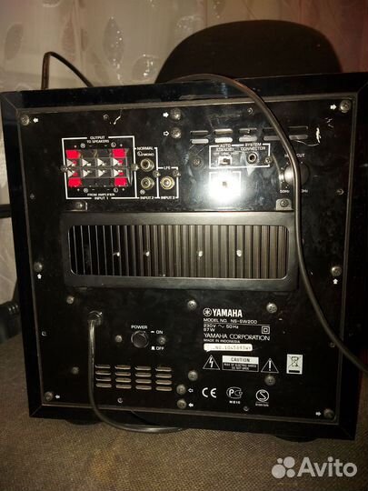 Колонки Yamaha NS-555, Сабвуфер Yamaha ns sw200