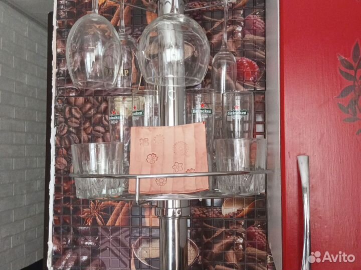 Барная стойка для бокалов