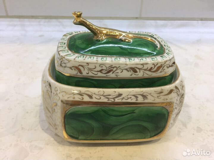 Фарфоровая шкатулка СССР