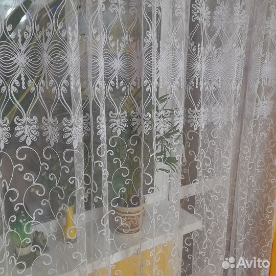 Тюль новый, красивый (Турция)