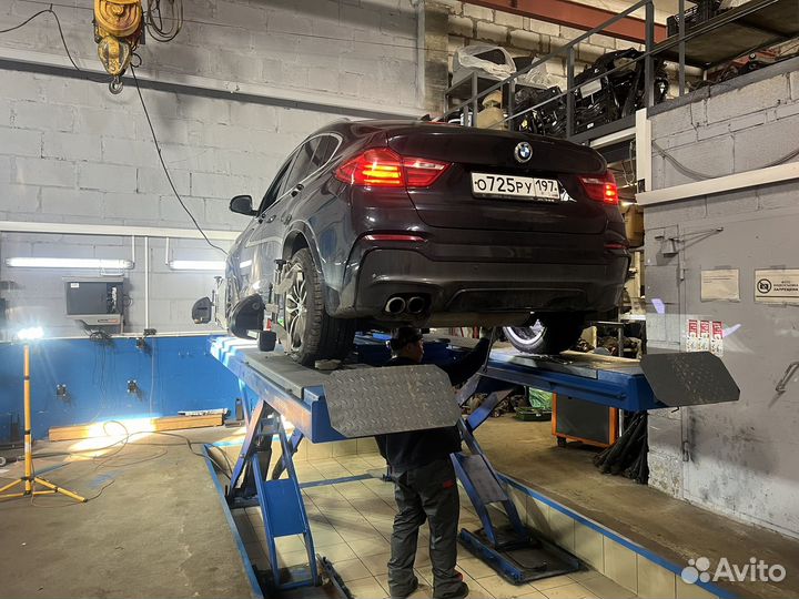 Сход развал BMW