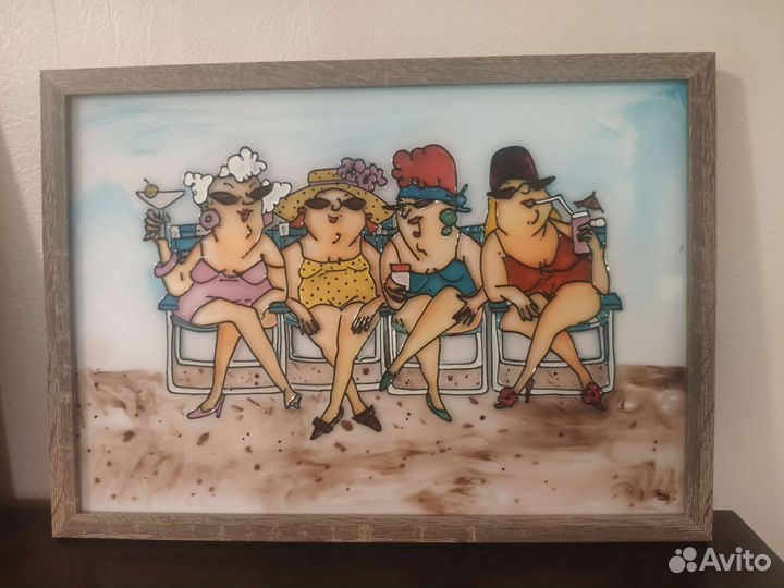 Картина на стекле