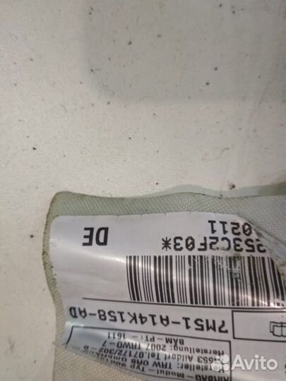 Подушка безопасности боковая шторка Ford Focus