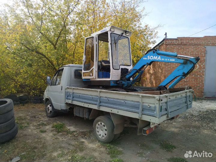 Услуги мини экскаватора