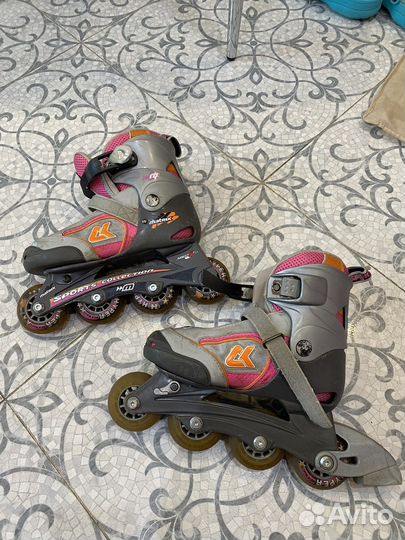 Роликовые коньки детские раздвижные 31-34 Matrix